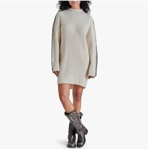 NWT Steve Madden Mock Neck Sweater Dress